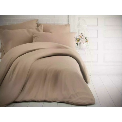 Kvalitex bavlna obliečky béžové 200x200 2x70x90