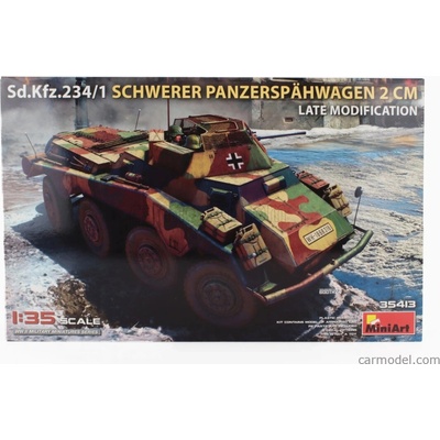 Miniart Tank Sd.kfz.234 1 Military Schwerer Panzerspahwagen 1:35