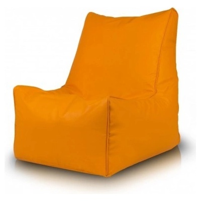 Ecopuf Solid ekokůže E4 Oranžová