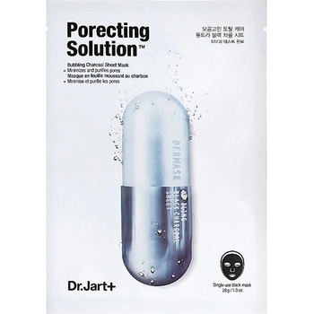 Dr. Jart+ Dermask Porecting Solution почистваща маска с активни въглища за жени 28 гр
