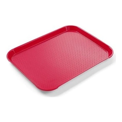 Hendi 878712 Tác z polypropylenu Fast Food 265x345 mm červený