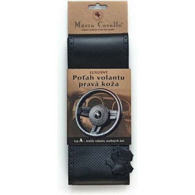 Compass Potah volantu omotávací z pravé kůže A černý PERFO, amMC055