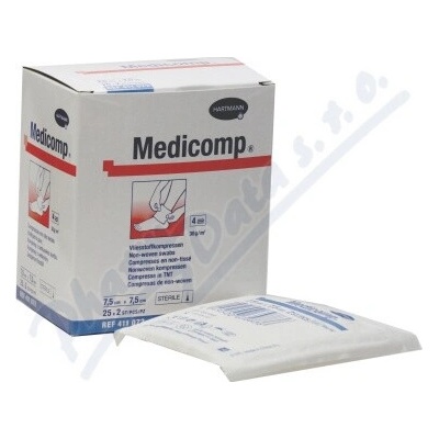 Medicomp ster.7,5 x 7,5 cm 25 x 2 ks