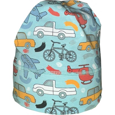 Elodie Datails chlapecká čepice KINGS modrá letadla a auta