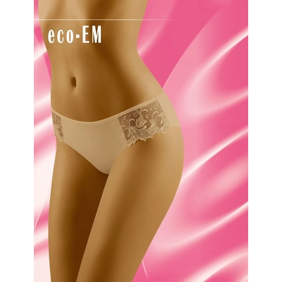 Wolbar Гладки бикини в бежово Eco-EmEH-16316-BEŻOWY - Бежов, размер S