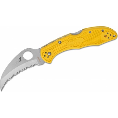 Spyderco Tasman Salt 2 Lightweight Yellow H1 C106SYL2