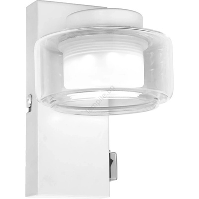 OSRAM - LED стенен осветител за баня ORBIS FLAME LED/5, 5W/230V IP44 бял (P225829)