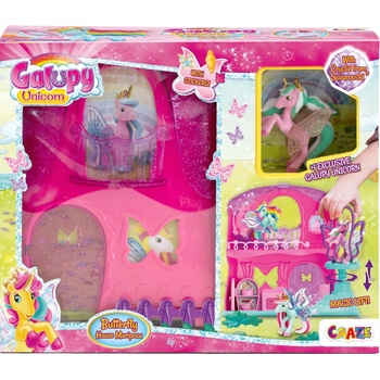 Craze Детска играчка Craze - Къща Марипоса, Еднорог (C43349)