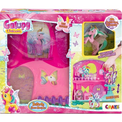 Craze Детска играчка Craze - Къща Марипоса, Еднорог (C43349)