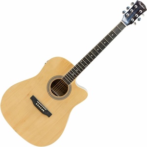 Pasadena SG028CE Natural Електро-акустична китара Дреднаут