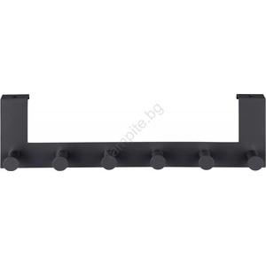 WENKO 25653100 - Закачалка CELANO 39x11 см черна (WE0737)