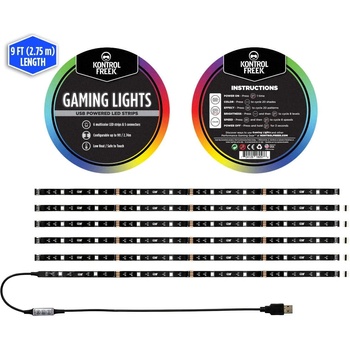 KontrolFreek RGB лента KontrolFreek Gaming Lights Kit, USB (2.74m) (KF-LED-4211-LED6)