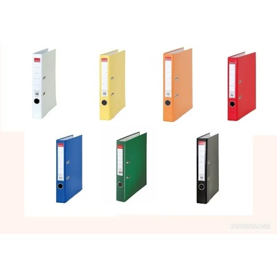 Esselte Класьор Esselte Eco А4, 5 см, мет. кант, сменяем етикет