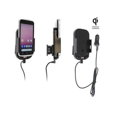 Brodit držák na Point Mobile PM30 bez pouzdra, s 15W bezdrátovým Qi nabíjením z cig. zapalovače 718263