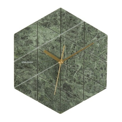 Karlsson KA5591GR Marble Hexagon 29cm