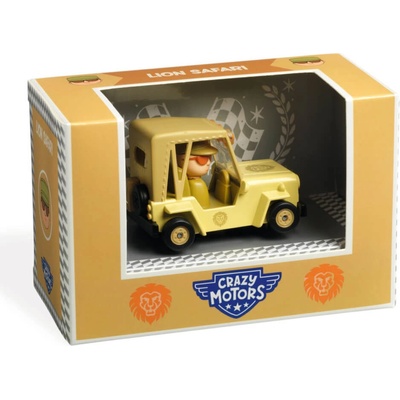 Djeco Crazy Motors Lion Safari Lev