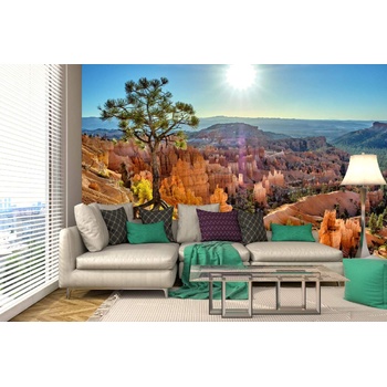 DIMEX ART s. r. o Самозалепваща се флизелинова фототапета национален парк брайс каньон 375 x 250 см