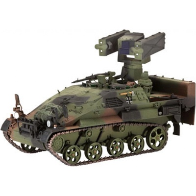 Revell 03089 plastikový model tanku Wiesel 2 LeFlaSys Ozelot 1:35