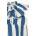 Tinycottons Бебешко боди Tinycottons LIGHT NAVY STRIPES BODY (SS26.227)
