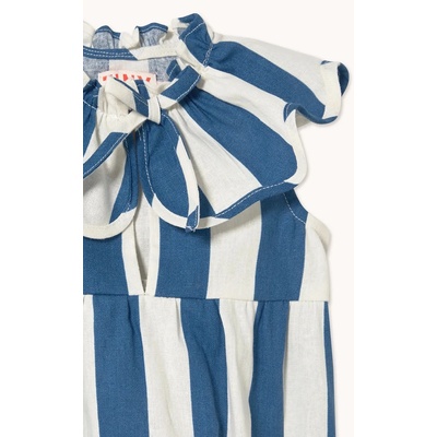 Tinycottons Бебешко боди Tinycottons LIGHT NAVY STRIPES BODY (SS26.227)