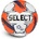 Select Хандбална топка Select Ultimate EHF Шампионска лига Replica V25 бяло/червено, размер 1