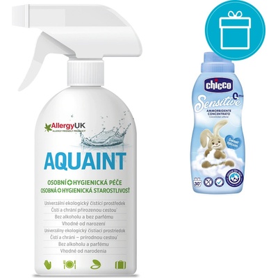 Chicco Aviváž koncentrovaná Sladký Pudr 750 ml + AQUAINT 500 ml