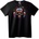 NOONEBRAND Тениска с цветни черепи - 3XL, Black