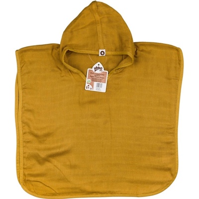 XKKO BMB Bambusové pončo Colours Honey Mustard