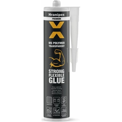 Lepidlo H-polymer MS TRANSPARENT krystalicky čirý hybridní polymer 290ml