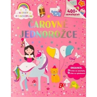 Čarovné jednorožce 400 samolepiek