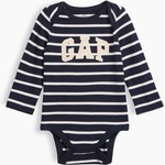 GAP Бебешко боди с логото на Gap GAP | Sin | Момчешки | 0-3 месеца - zoot - 36,95 лв
