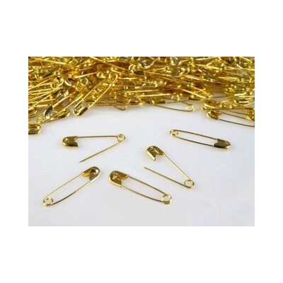 Svatba-eshop Spínací špendlíky zlaté 20 ks - špendlíčky na svatební vývazky