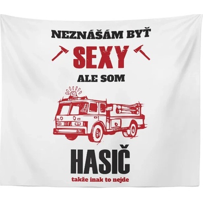 Sablio Dárková deka Nesnáším být sexy ale jsem hasič 150x120