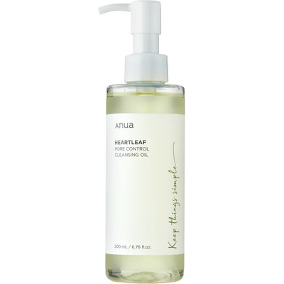Anua Heartleaf Pore Control Cleansing Oil - Почистващо олио за лице 200мл