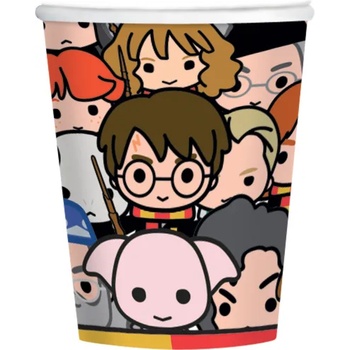 Image 1 of Amscan Хартиени чаши - Harry Potter Kawaii 250 мл 8 бр