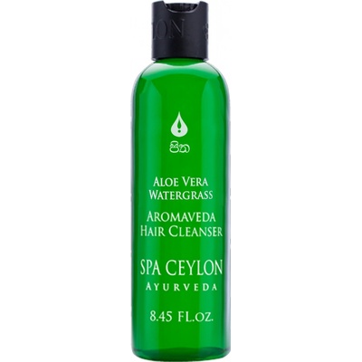 Spa Ceylon Aloe Vera WAatergrass Hair Cleanser šampón na vlasy 250 ml
