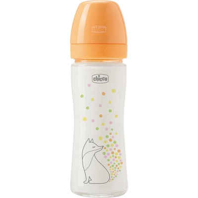 Chicco Dojčenská sklenená fľaša Perfect Easy 240 ml