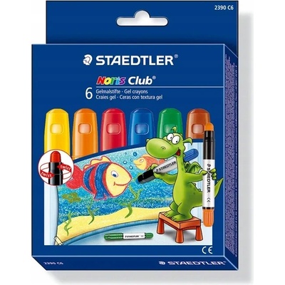 STAEDTLER Voskovky "Noris Club" 6 barev gelové