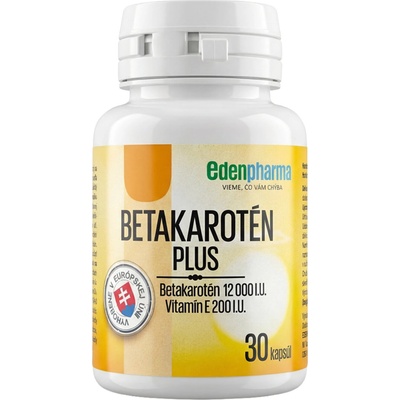 EDENPharma BETAKAROTÉN PLUS 30 kapsúl