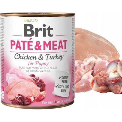 Brit Paté & Meat Puppy 800 g