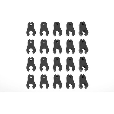Team corally Щипки Team Corally - Caster Clips Set - 1 to 4.5mm - 1 Set C-00180-109 (C-00180-109)