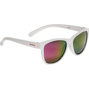 Alpina Детски слънчеви очила Alpina Kid's Luzy Ceramic Mirror S3 Sunglasses - White / Pink Mirror - размер One Size (205-1348-0111)