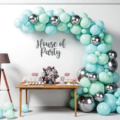 Cakesicq Balónková girlanda světle zelená