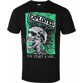 Image 1 of Plastic head Мъжка тениска exploited - let's start a war - skull - ph11978