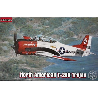 Roden North American T 28B Trojan 1:48