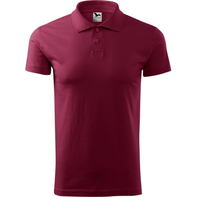 Malfini Single J. 180 pánska polokošeľa 202 garnet
