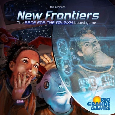 Rio Grande Games New Frontiers: The Race for the Galaxy Board Game