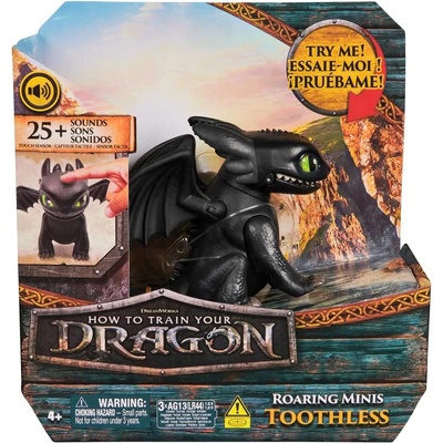DreamWorks Интерактивен мини дракон DreamWorks Dragons - Toothless, с 25 звука (6072696)