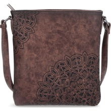 Indee crossbody mandala 6269 brown hnědá