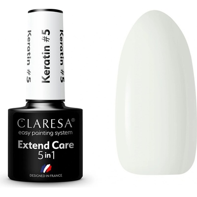 Claresa Gél lak Extend Care 5 in 1 Keratin 5 5 g